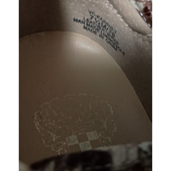 VINCE CAMUTO, Karshey Brown & Tan Snake Print Sneakers, Woman Size 7.5 - Picture 9 of 9